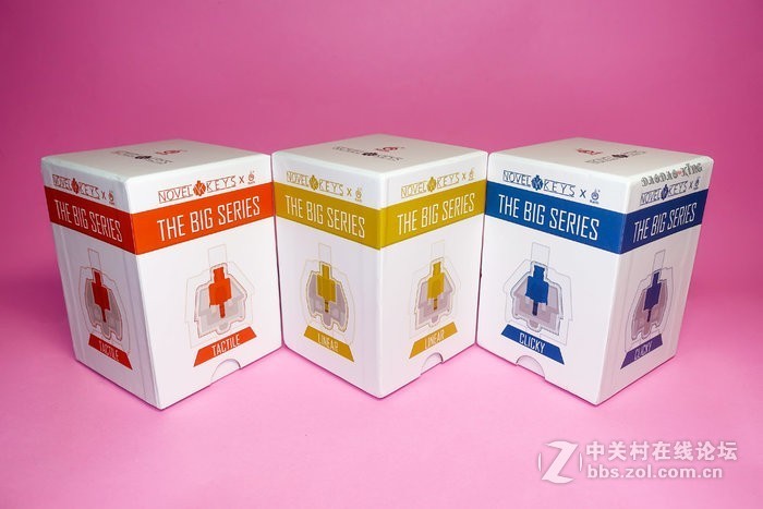 轴体新花样—凯华＆NovelKeys巨轴
