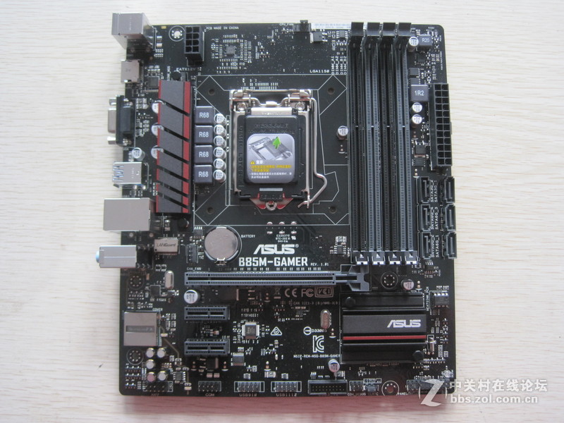 G3258搭配华硕B85M-GAMER风冷怒超5G评测（附超频教程）