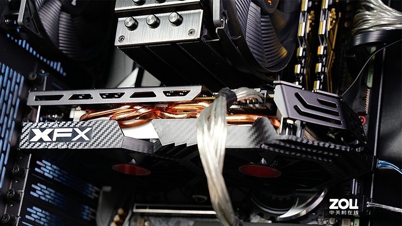 反光污染！无光主机搞测试：千元级新军RX590GME比对RX580