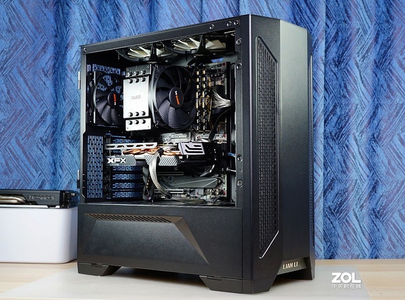 反光污染！无光主机搞测试：千元级新军RX590GME比对RX580