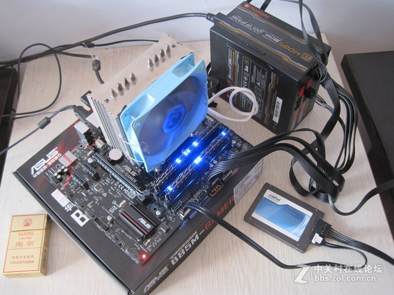 G3258搭配华硕B85M-GAMER风冷怒超5G评测（附超频教程）