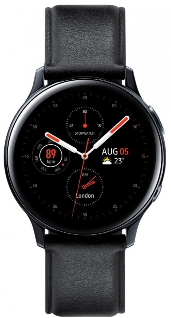 三星galaxywatchactive2手表高清渲染图曝光