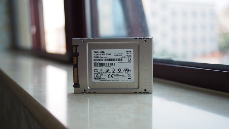 入手东芝Q-PRO 128G SSD，差一点就破千分了