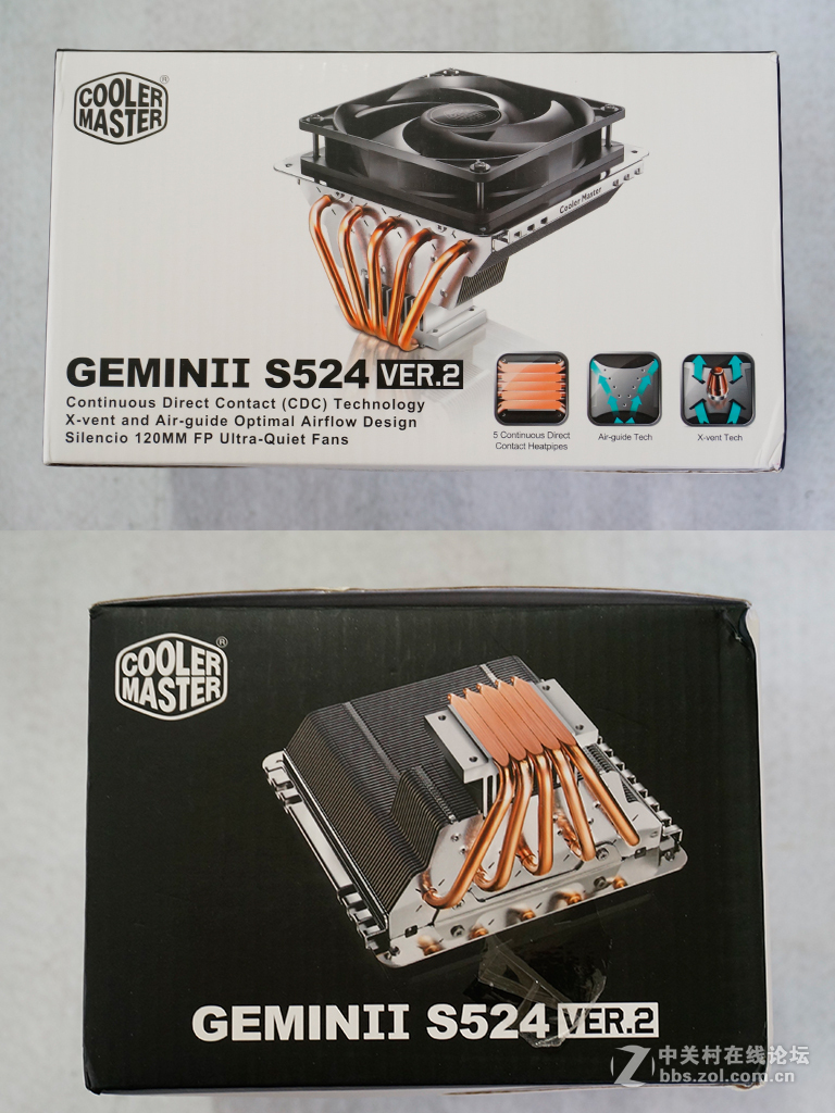 酷冷至尊Geminii S524 v2 评测：下压战侧吹