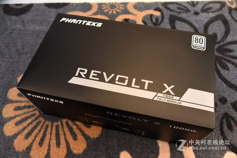 一芯二用---追风者(PHANTEKS) Revolt X 白金牌1000W全模组电源开箱装机