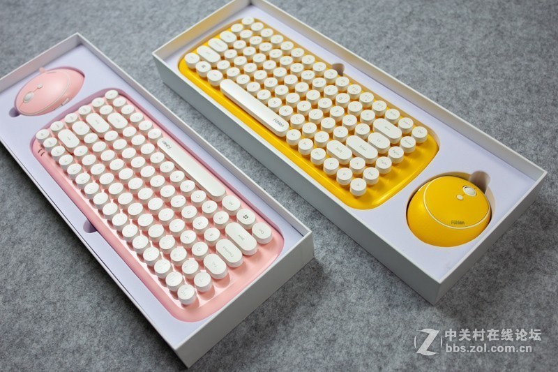 钢铁直男退散，它只属于萌妹子！上手体验富勒MK910无线键鼠套装