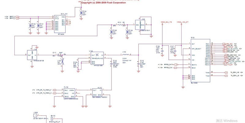 小米5/5S/5SP/5X手机维修图纸 主板线路图 电路原理图纸 主板位置图纸 PDF点位图