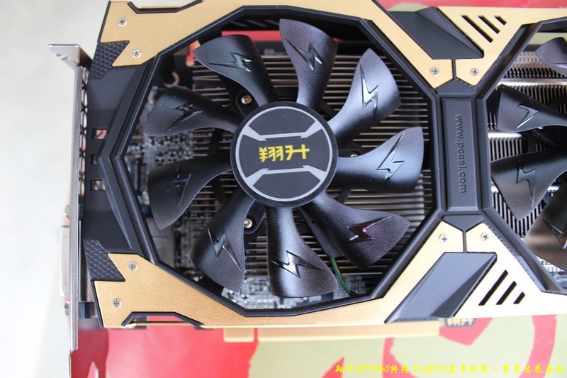 【翔升GTX960 终结Ⅱ 4G D5显卡】试用一、赏析篇：高贵时尚－土豪金彰显高档风采！