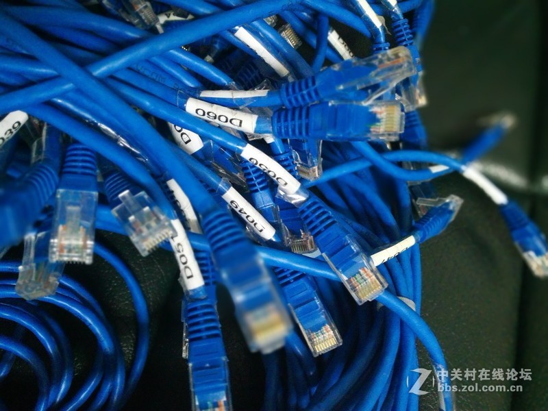 超五类机架专用网线50根，2米长