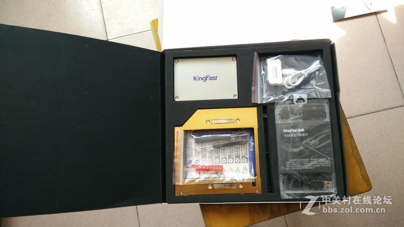 #金速F9 PRO 256G SSD众筹试用# 开箱装机