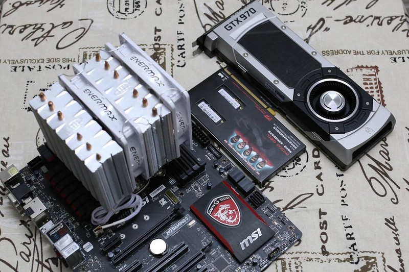 表妹说没电脑不上学，4790K 异极内存超频作业