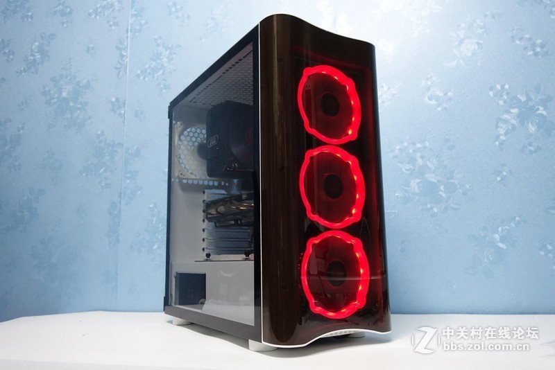 白色控最爱，Tt挑战者H3机箱