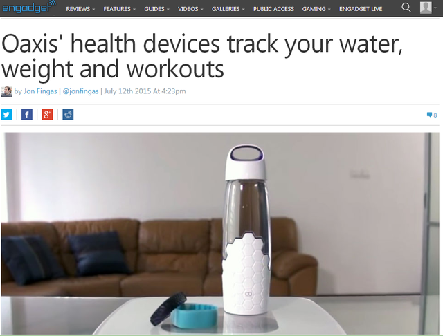 #新品发布#外媒Engadget都来关注了！奥思推出可穿戴套装