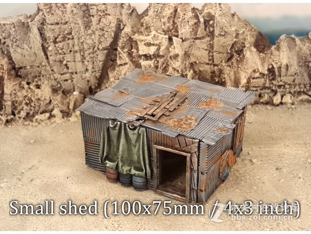 Wiiboox Company2——3D打印棚屋模型