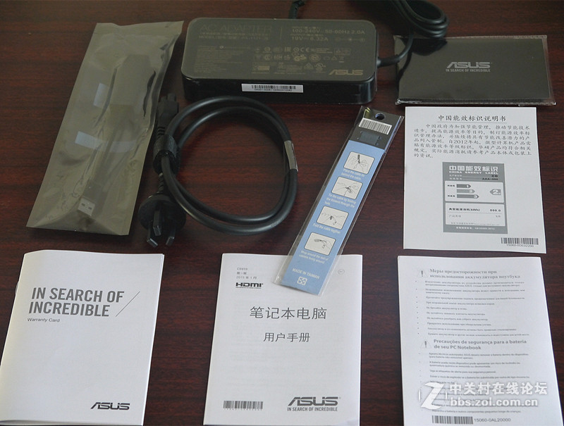 8K多的全金属超薄机身--华硕ZenBook Pro UX501JW4720开箱体验