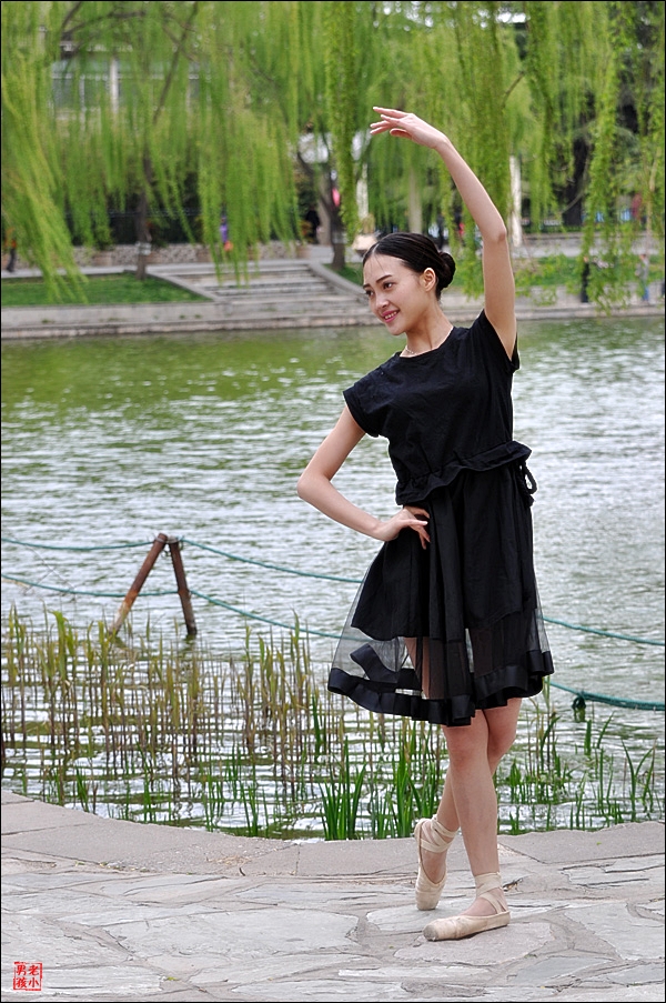 陶然公园芭蕾美女二