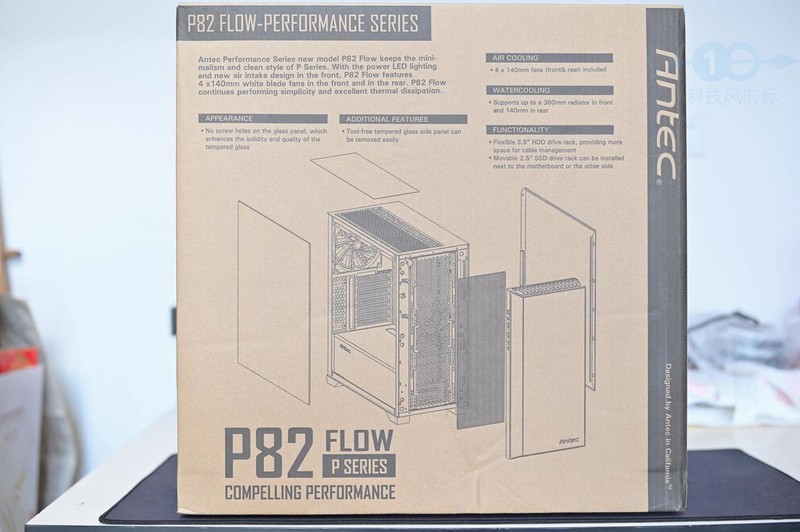 预置4风扇，稳定且耐用，借安钛克P82 Flow打造一套学习型主机