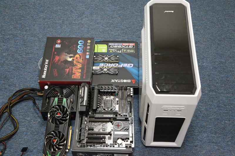 航嘉mvp 600 大战GTX980显卡，壕无压力，顺便分享装机跑分~