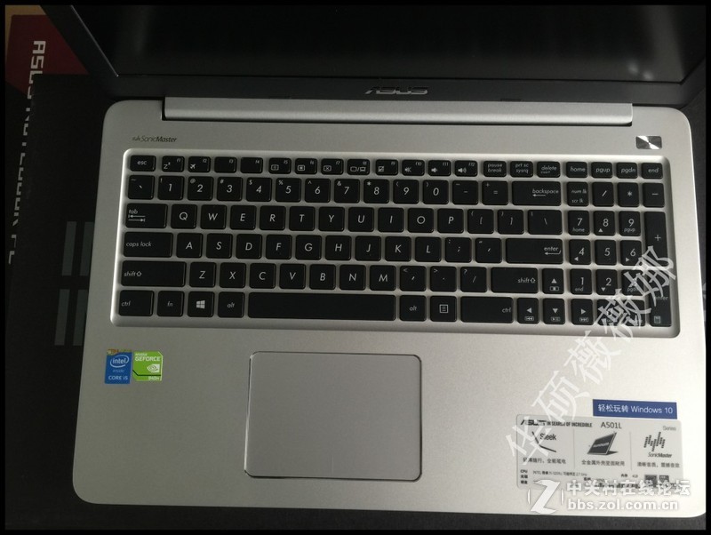 华硕薇薇娜  A501JB5200开箱评测图 附带拆机图