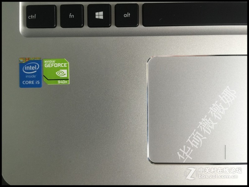 华硕薇薇娜  A501JB5200开箱评测图 附带拆机图