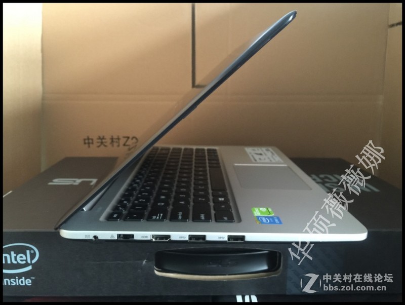 华硕薇薇娜  A501JB5200开箱评测图 附带拆机图