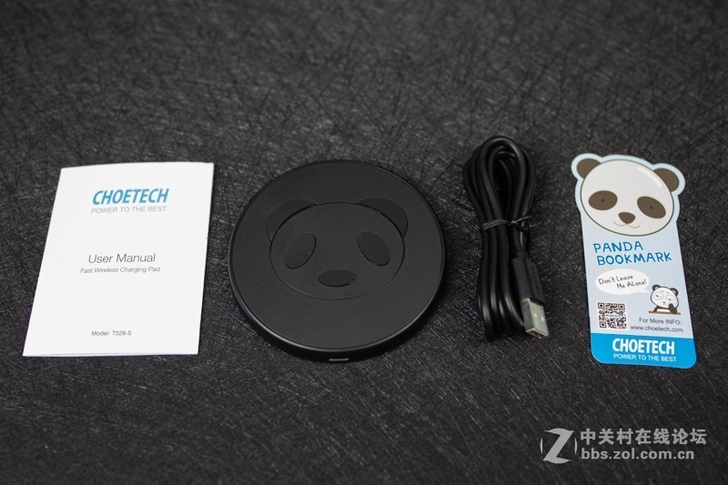 熊猫头作伴，快充不伤身，体验CHOETECH 苹果无线充电器