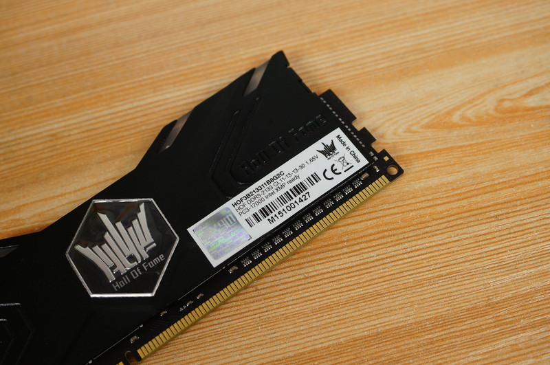 #名人堂积分争霸赛#晒之前刚买影驰HOF DDR3 4G*2内存套装