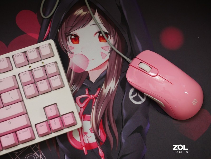 外表粉嫩，实力彪悍 补上粉色系外设的最后一环 ZOWIE DIVINA S1 粉色版评测