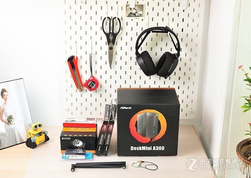 小空间PC桌面方案：入手DeskMini A300，再试下NOX高频条能否带2400G飞