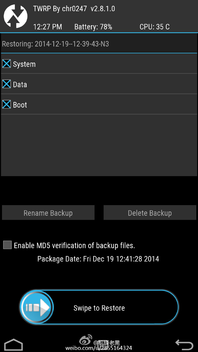 [实用教程] TWRP recovery功能超详细图解