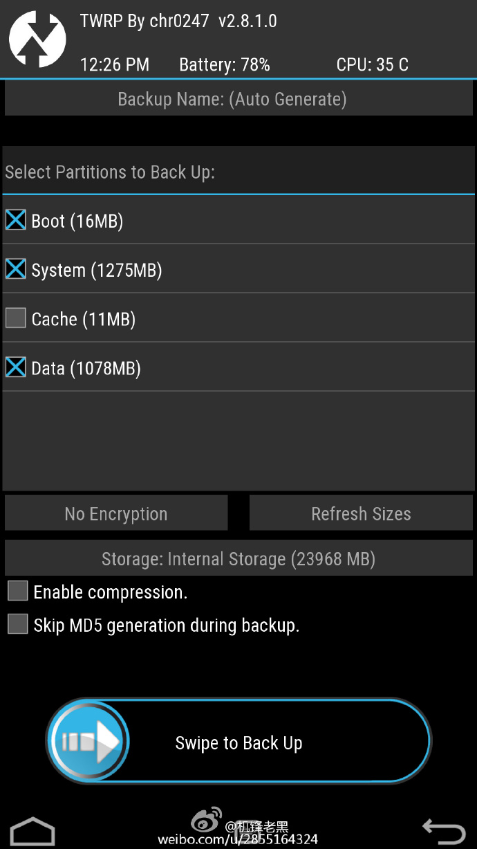 [实用教程] TWRP recovery功能超详细图解