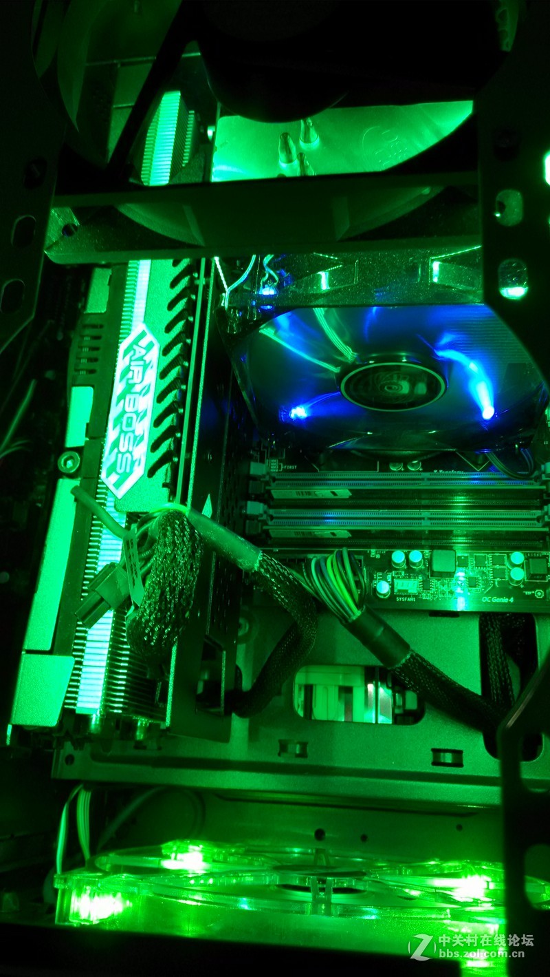 今天买了2条LED灯条.. 上光污染