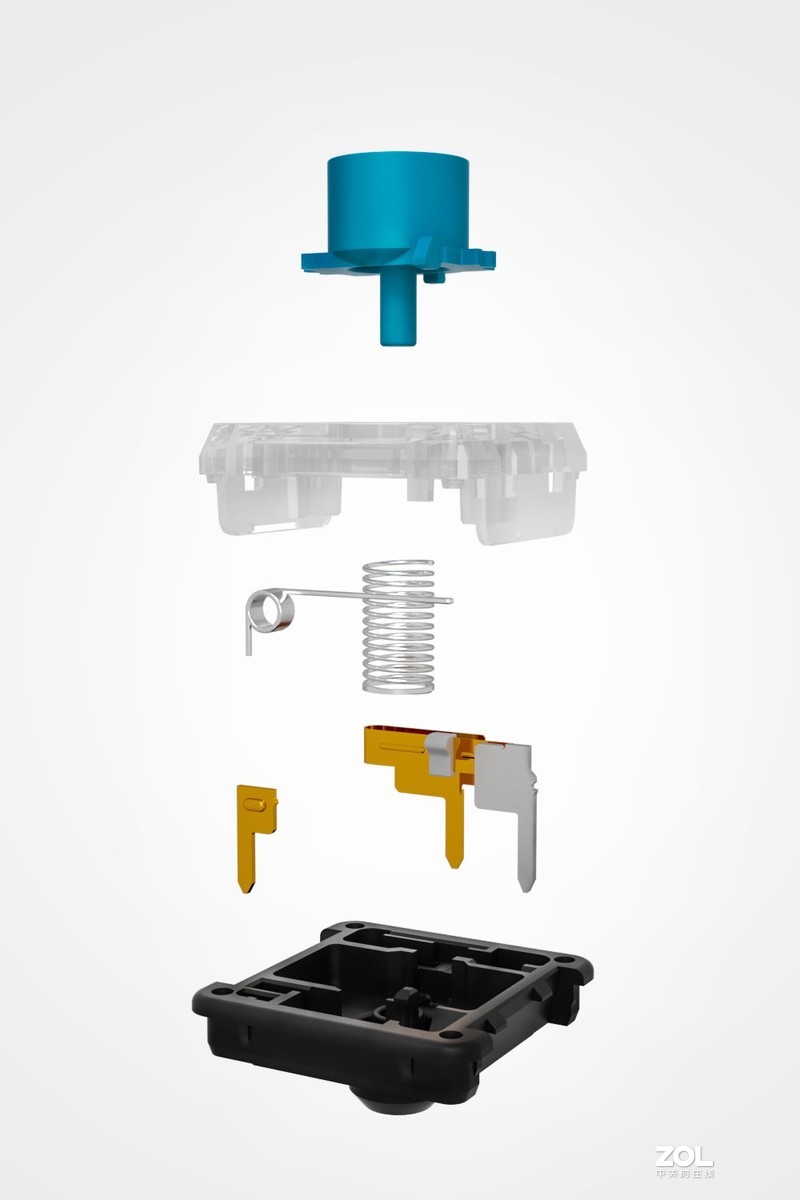 超薄新轴体—凯华发布CHOC巧克力矮轴V2