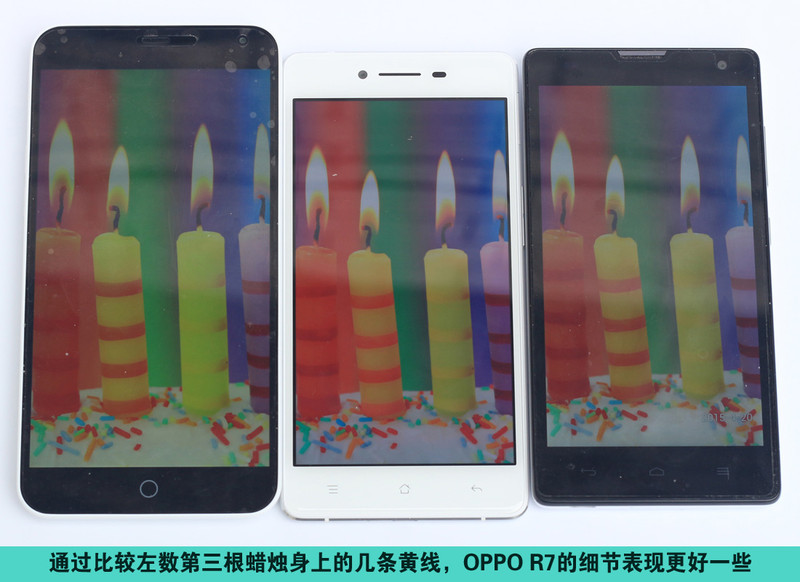 OPPO R7外观屏幕对比，让我扔掉千元机(续)