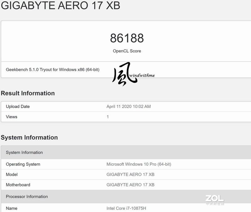 技嘉AERO 17 HDR搭载10875H与2070 Super之创作者笔电开箱