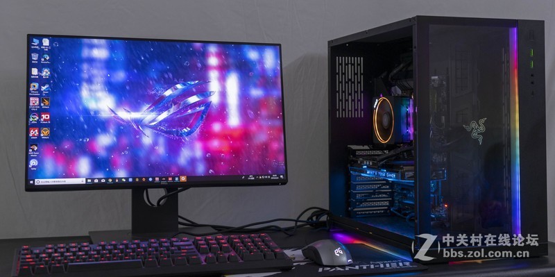 秀出你的美，透明亚克力外壳影驰 GeForce RTX 2070 星曜及灯厂定制机箱装机分享