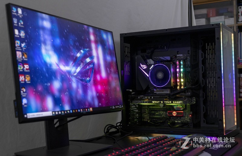 秀出你的美，透明亚克力外壳影驰 GeForce RTX 2070 星曜及灯厂定制机箱装机分享