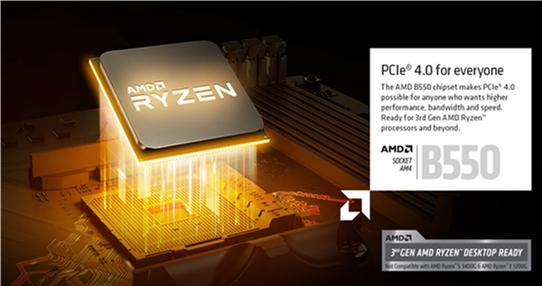 PCI4.0技术全面下放ASRock正式发布B550系列主板