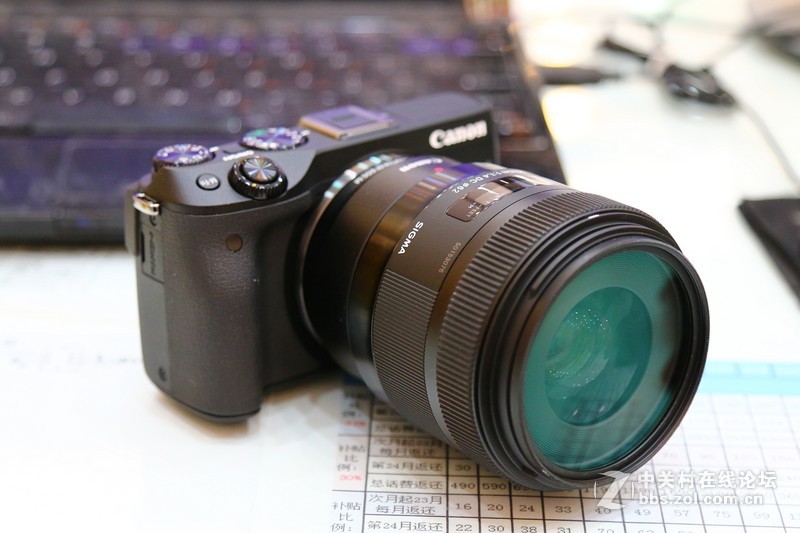 佳能 EOS M3 + 转接环 + 镜头图。。。。