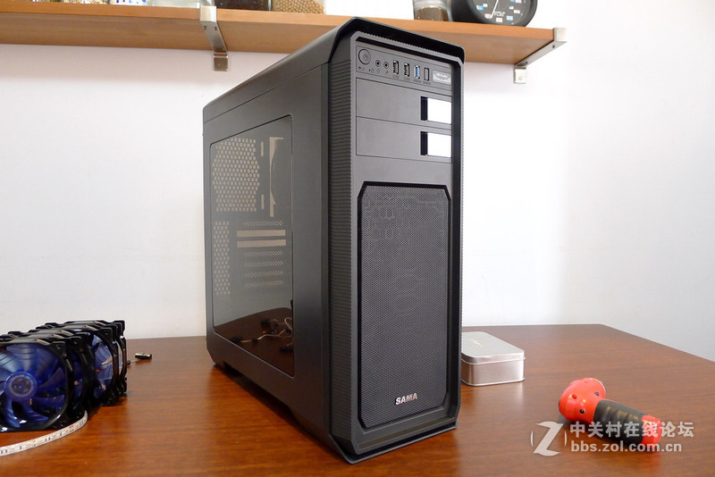 深蓝的诱惑，坦克机箱散热与灯光改造