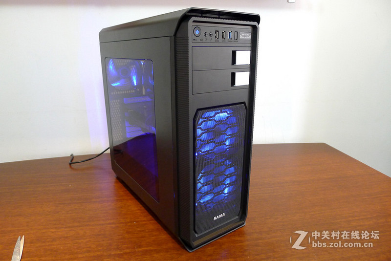 深蓝的诱惑，坦克机箱散热与灯光改造