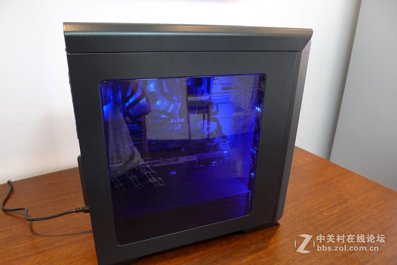 深蓝的诱惑，坦克机箱散热与灯光改造