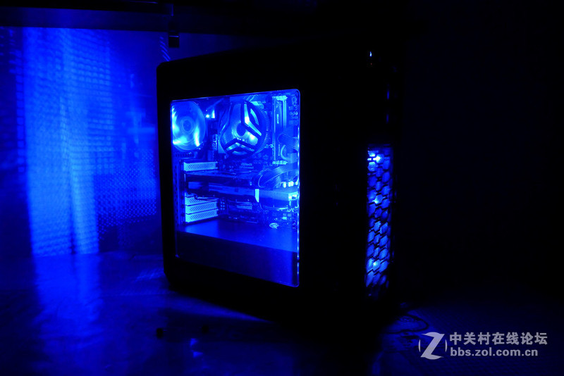 深蓝的诱惑，坦克机箱散热与灯光改造