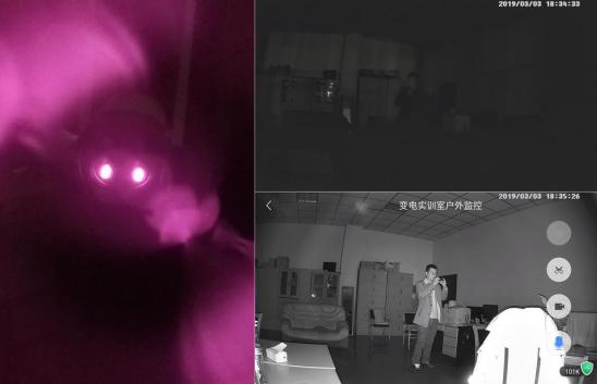 有线双WiFi天线，360智能摄像机红色警戒版智能主动监控评测