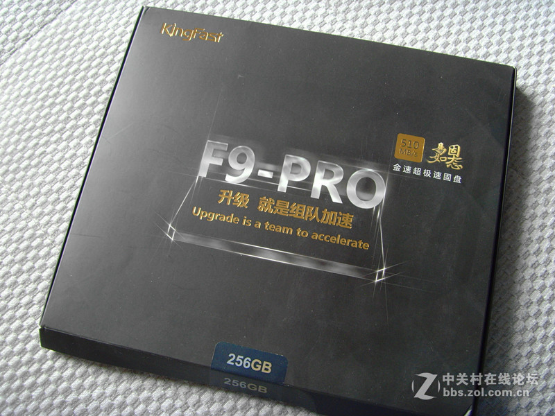 #金速F9 PRO 256G SSD众筹试用#要快，要更快（开箱）