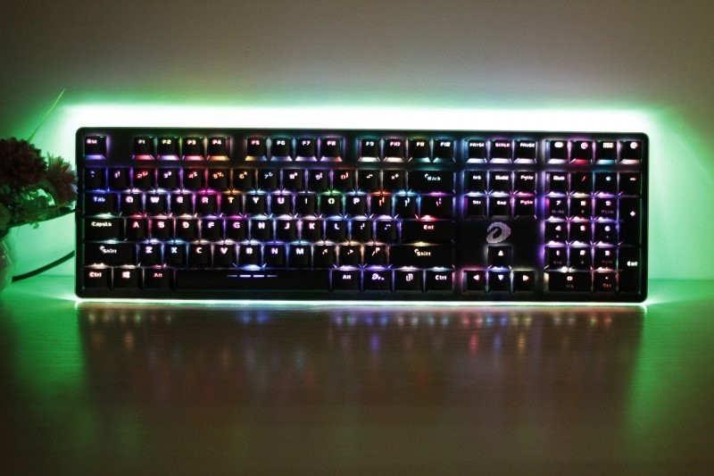 流光璀璨，灿若星河----达尔优EK925 RGB暗夜流光机械键盘
