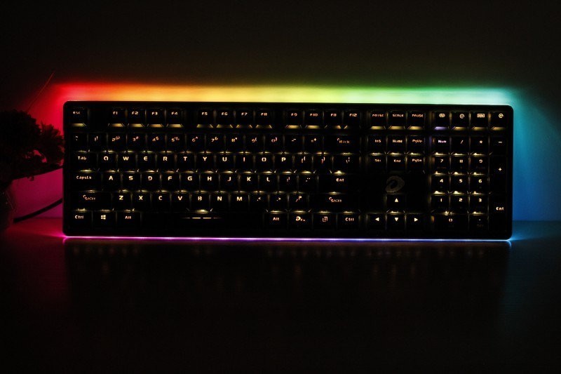 流光璀璨，灿若星河----达尔优EK925 RGB暗夜流光机械键盘