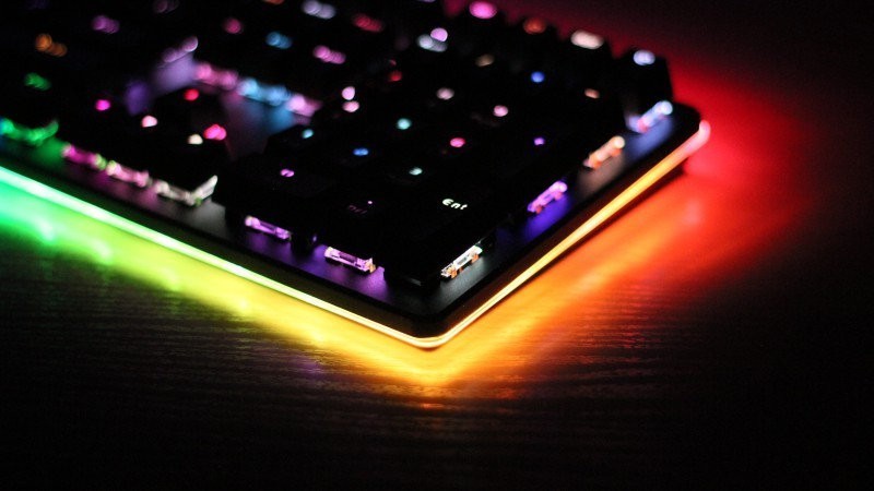 流光璀璨，灿若星河----达尔优EK925 RGB暗夜流光机械键盘