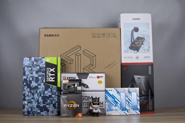 重回AMD怀抱，3600+B450+RTX2060S+先马鲁班3装机实录
