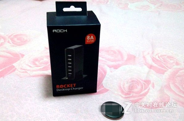 充电也要有分工——ROCK智能六口USB充电器